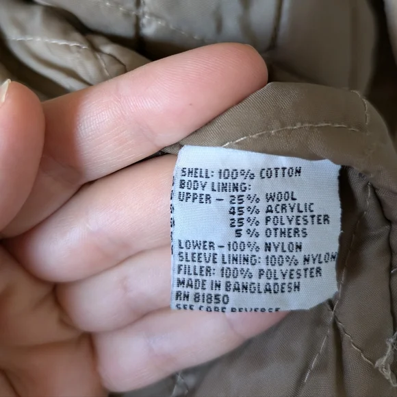 Vintage Brandon Thomas 100% Cotton Tan Corduroy Barn Chore CoatSize M